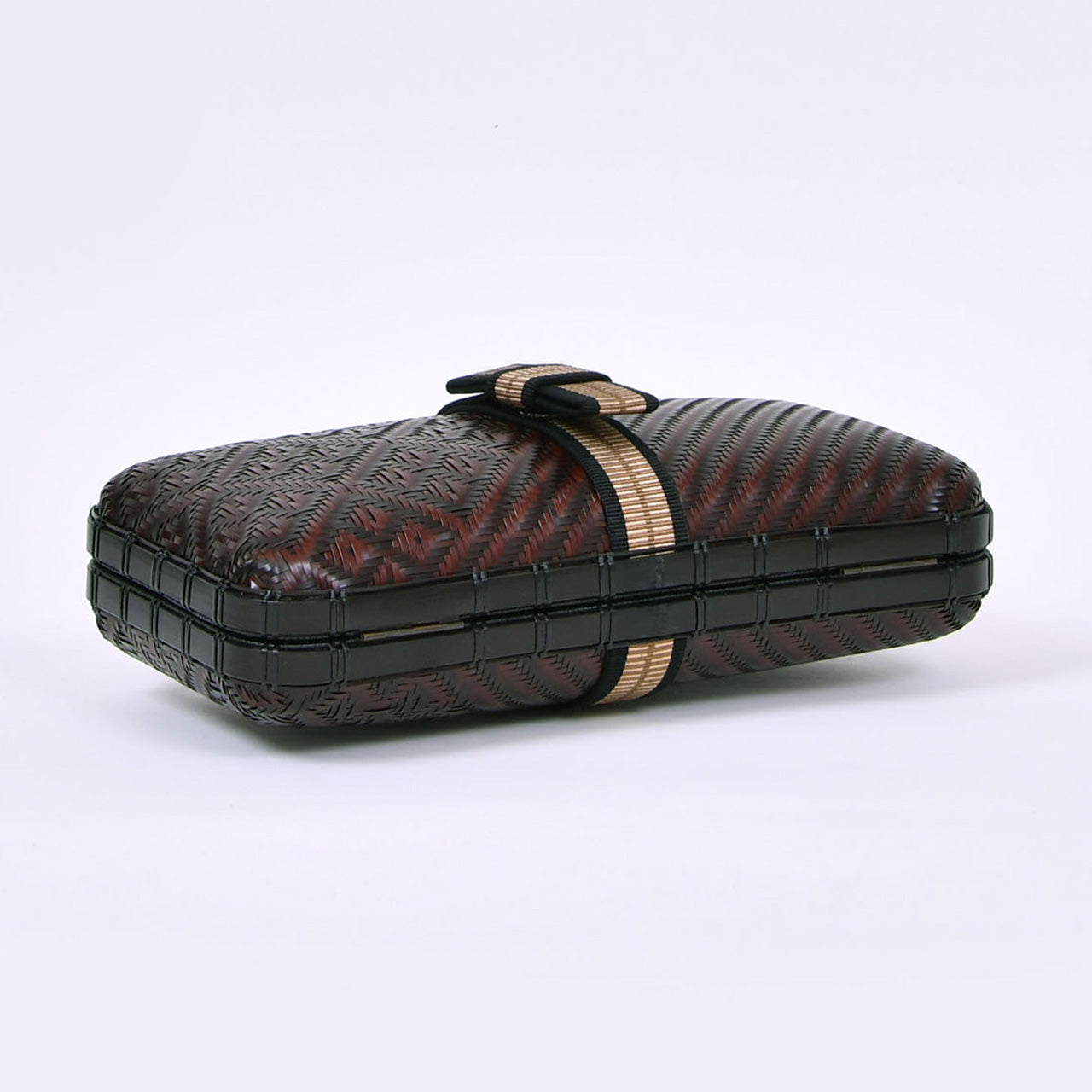The Kyoto Ajiro-ami Bamboo Clutch Bag by Kisetsu | Handcrafted Traditional Japanese Artistry