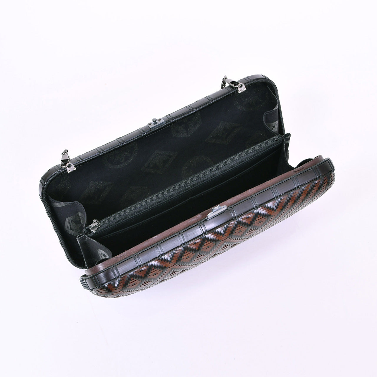 The Kyoto Ajiro-ami Bamboo Clutch Bag by Kisetsu | Handcrafted Traditional Japanese Artistry