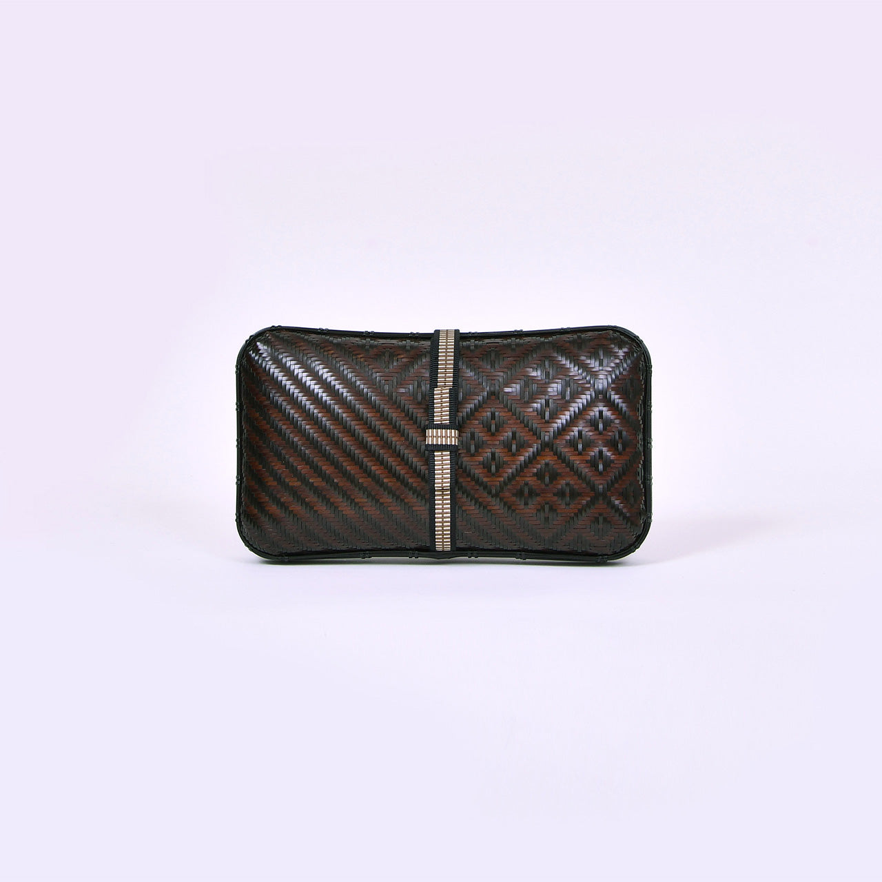 The Kyoto Ajiro-ami Bamboo Clutch Bag by Kisetsu | Handcrafted Traditional Japanese Artistry