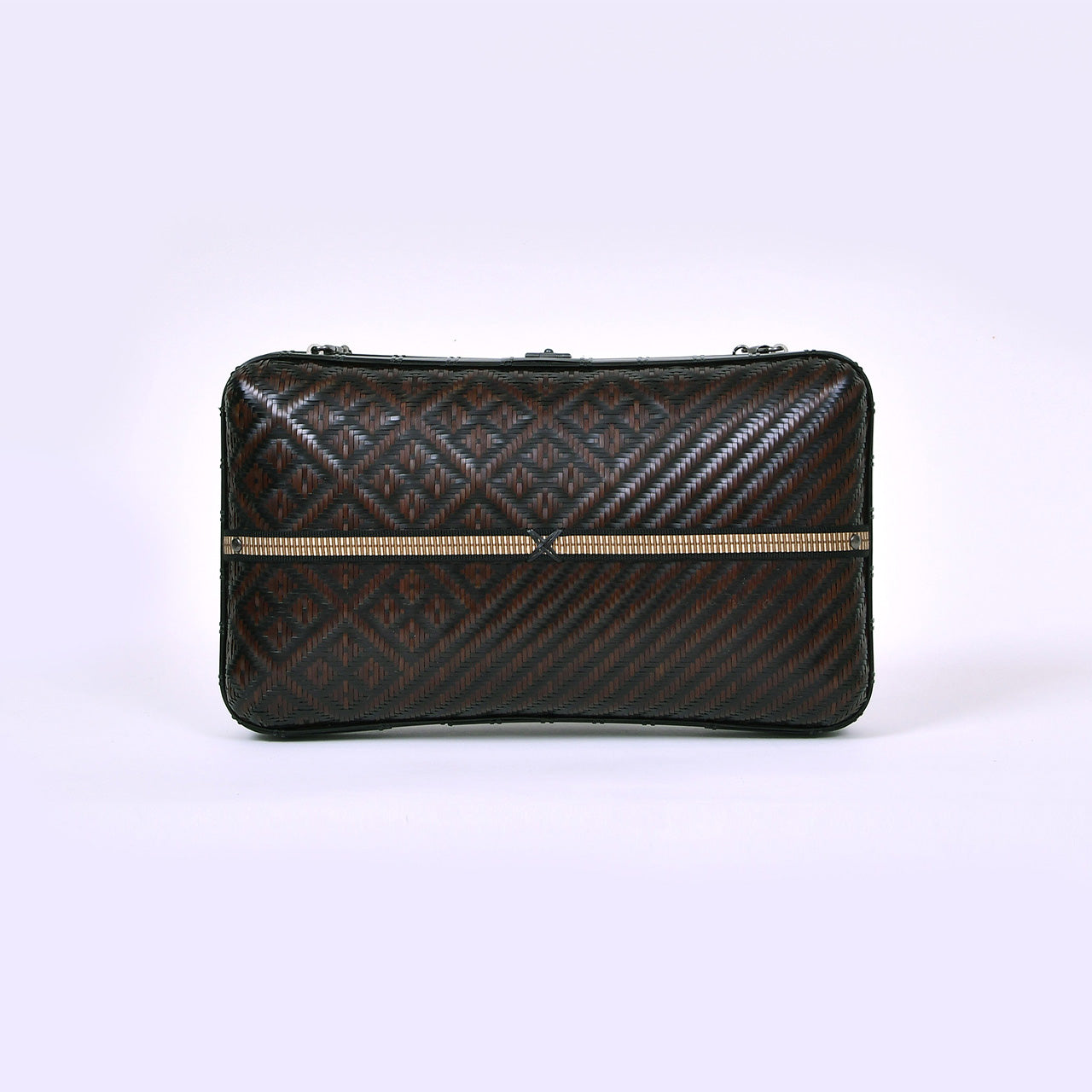 The Kyoto Ajiro-ami Bamboo Clutch Bag by Kisetsu | Handcrafted Traditional Japanese Artistry