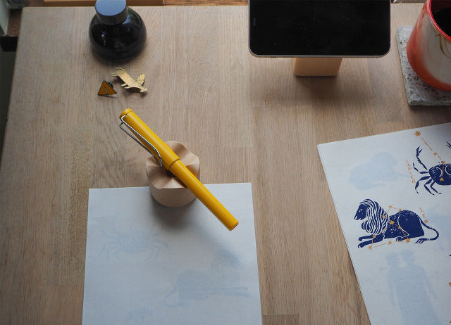 Pen stand cum paperweight | p-pen place2 - M.SCOOP -
