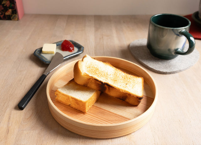 Bentwood dish - Blanc Pa | Odate Kougei-sha-