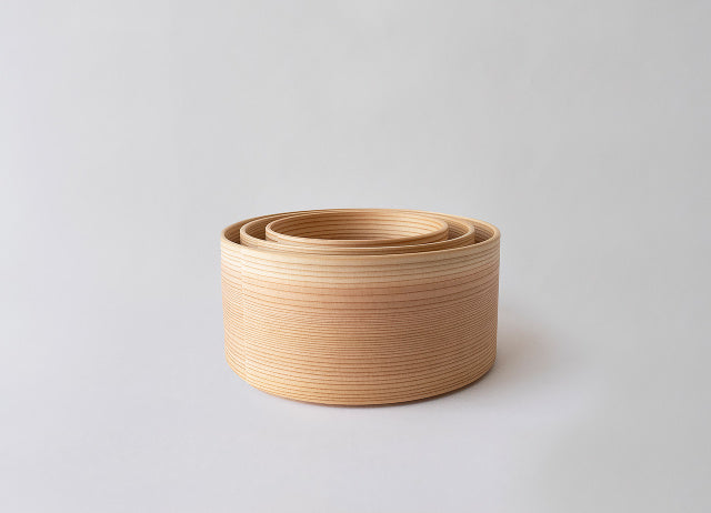 Bentwood bowl - Blanc Pa | Odate Kougei-sha -
