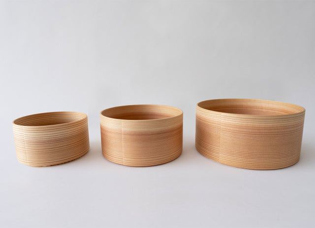 Bentwood bowl - Blanc Pa | Odate Kougei-sha -