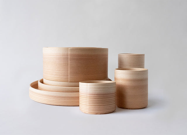 Bentwood dish - Blanc Pa | Odate Kougei-sha-
