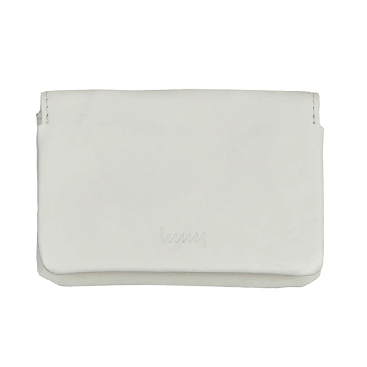 hmny leather card case in light gray #Color_Light Gray