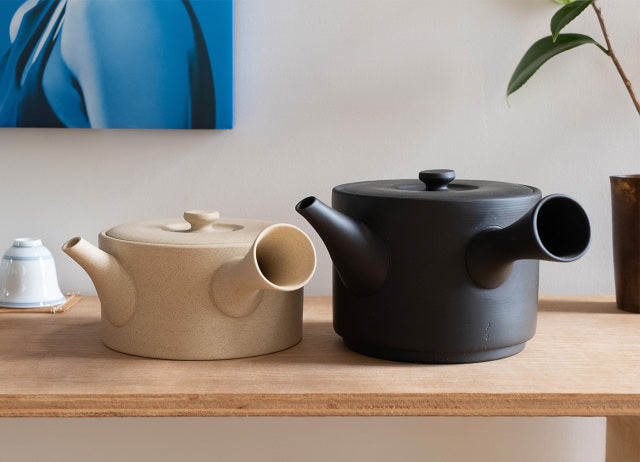 Tokoname-yaki teapot | IROIRO 02/03 - JINSUI -