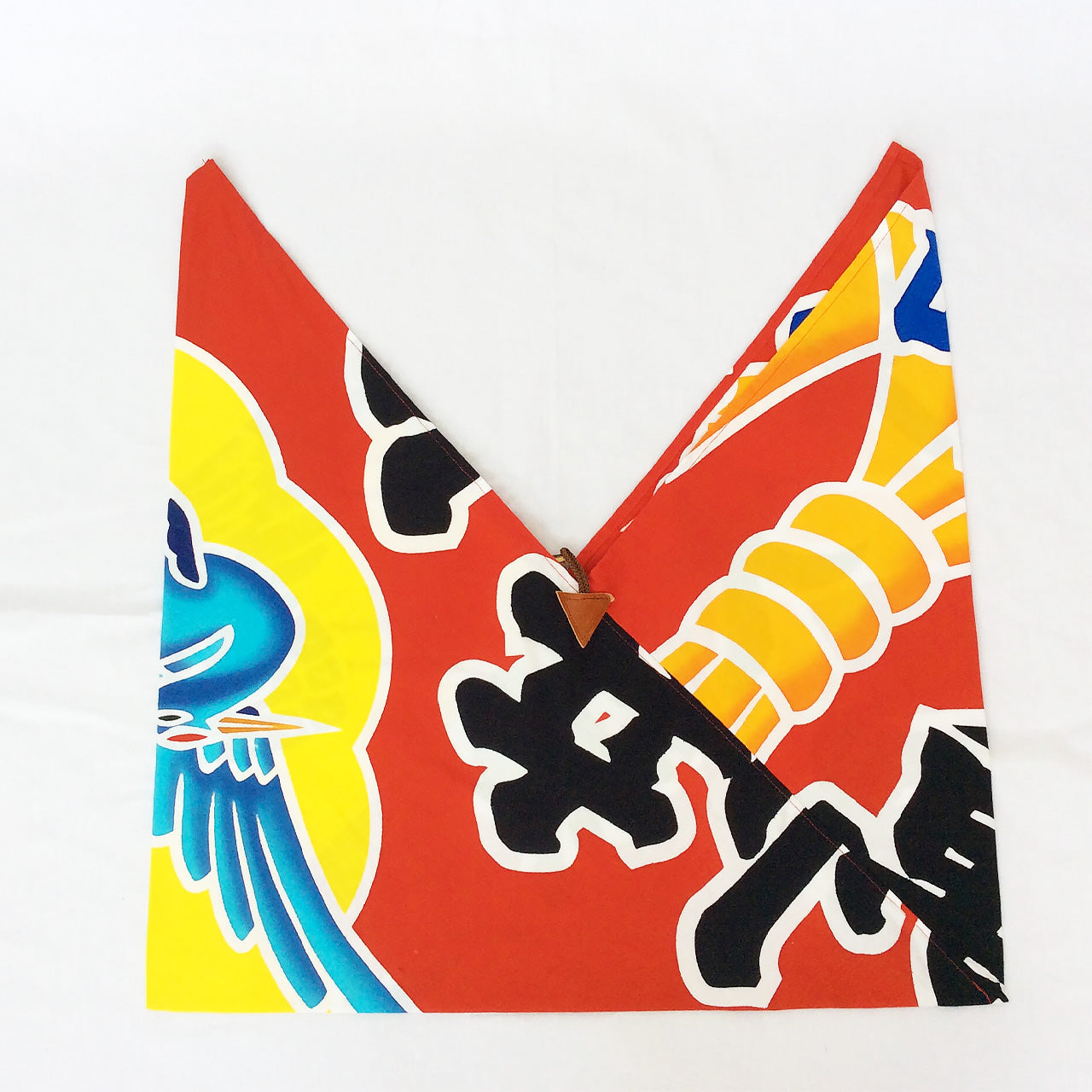 Origami Bag(Eco Bag) / Japanese Lucky Fisherman's Flag (Tairyo-bata)Design