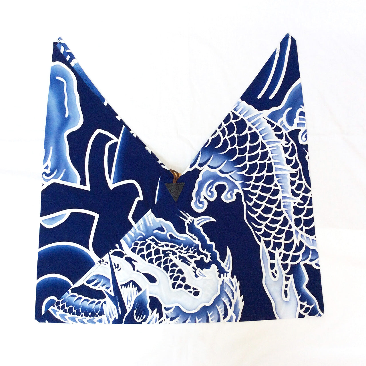 Origami Bag(Eco Bag) / Japanese Lucky Fisherman's Flag (Tairyo-bata)Design