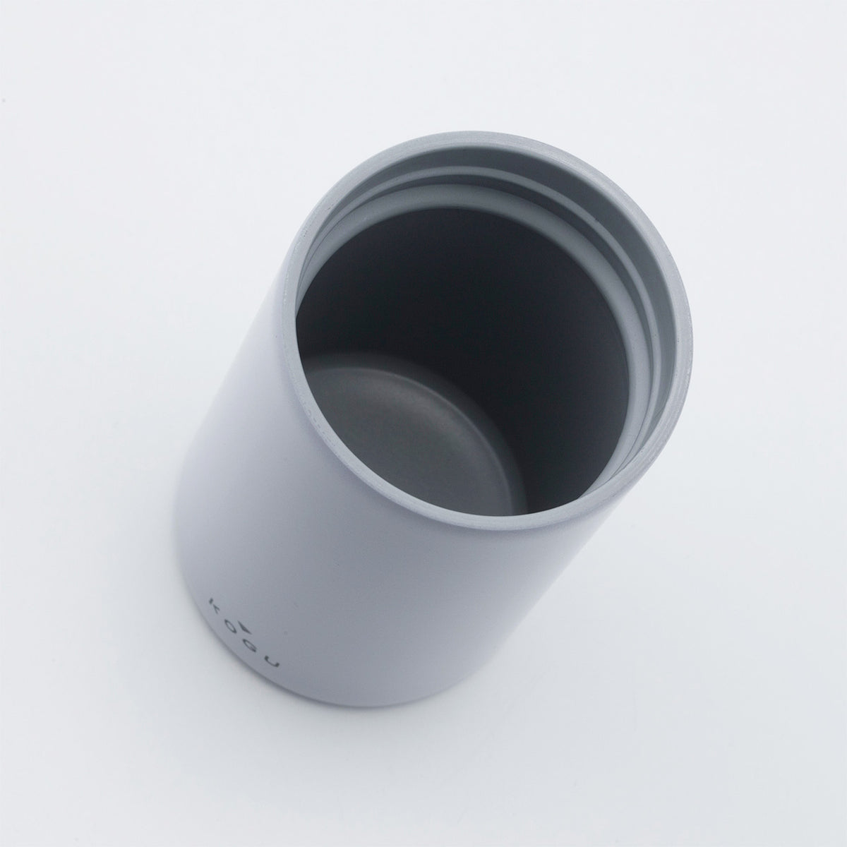 Teflon-coated interior of the mug bottle