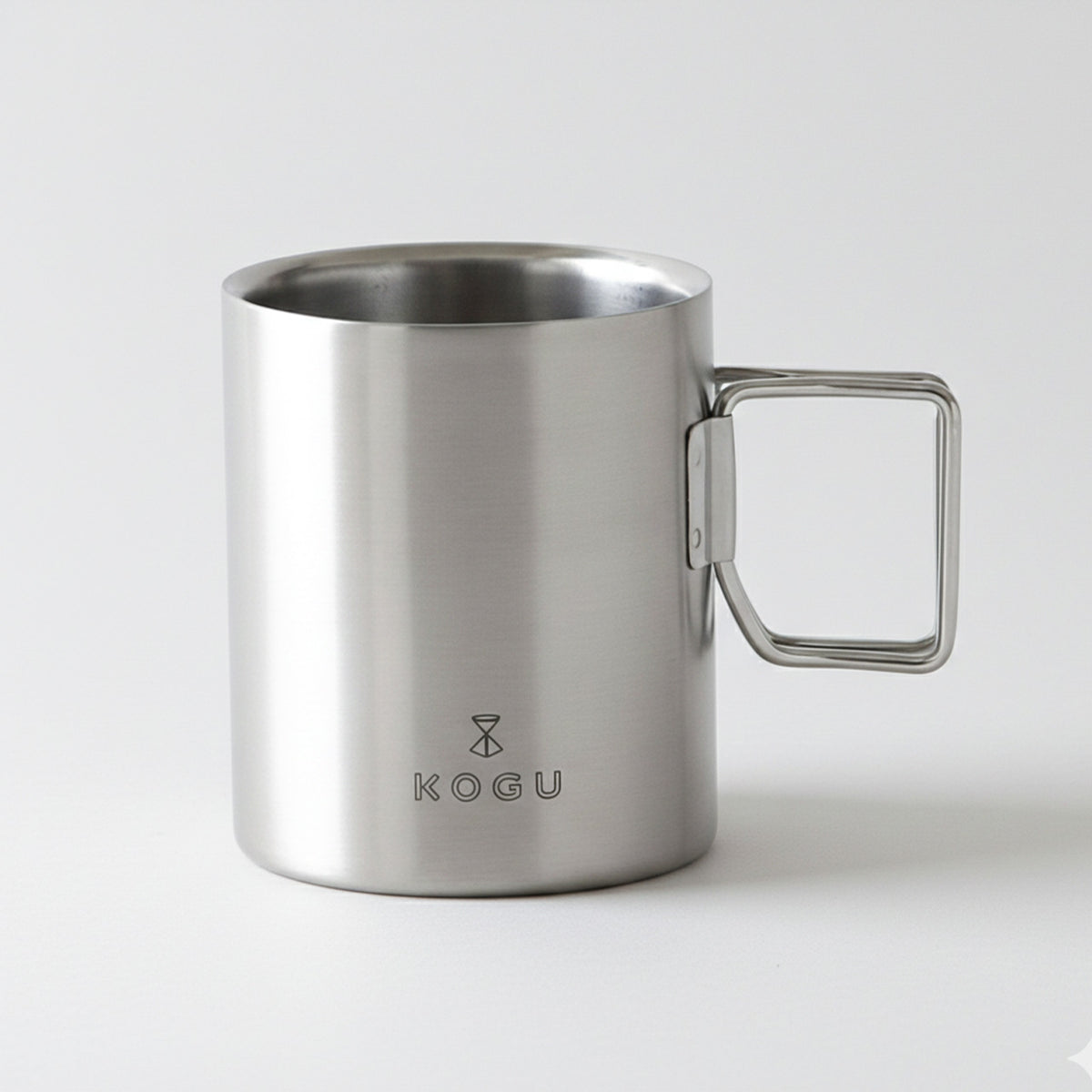 330 ml double-walled stainless steel mug