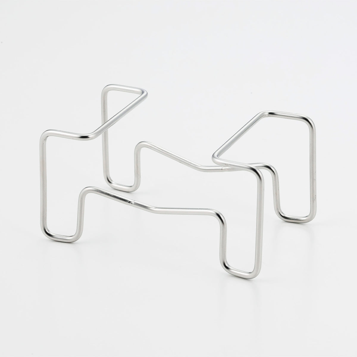 Stainless steel wire drip bag stand