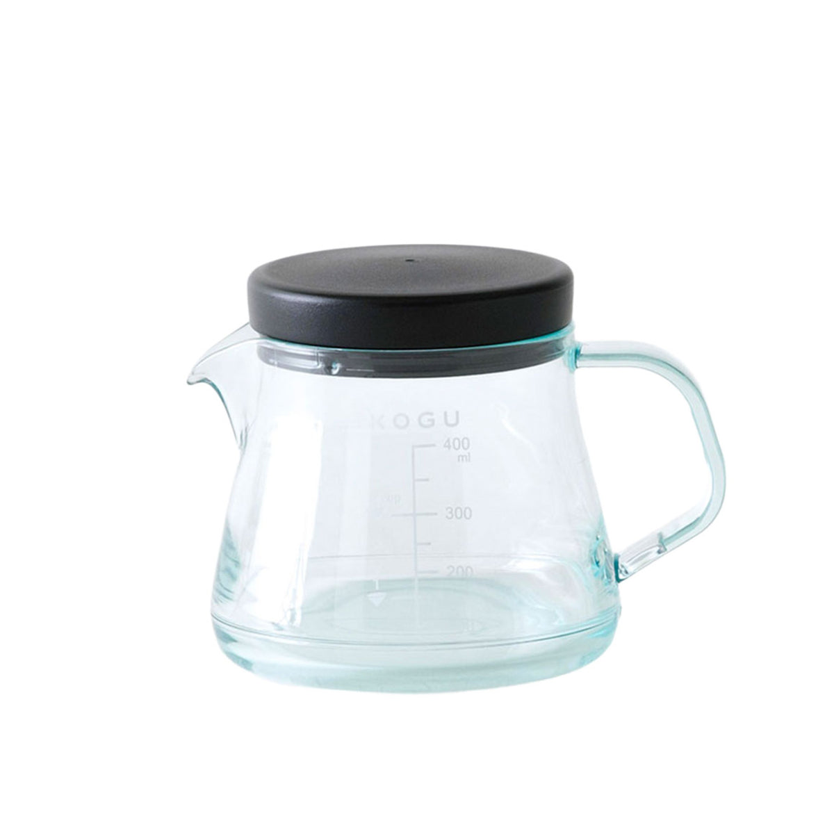 400 ml shatter-resistant coffee server with lid