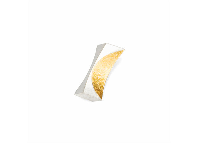 Chopstick rest "Moon" / Gold leaf -Nousaku -
