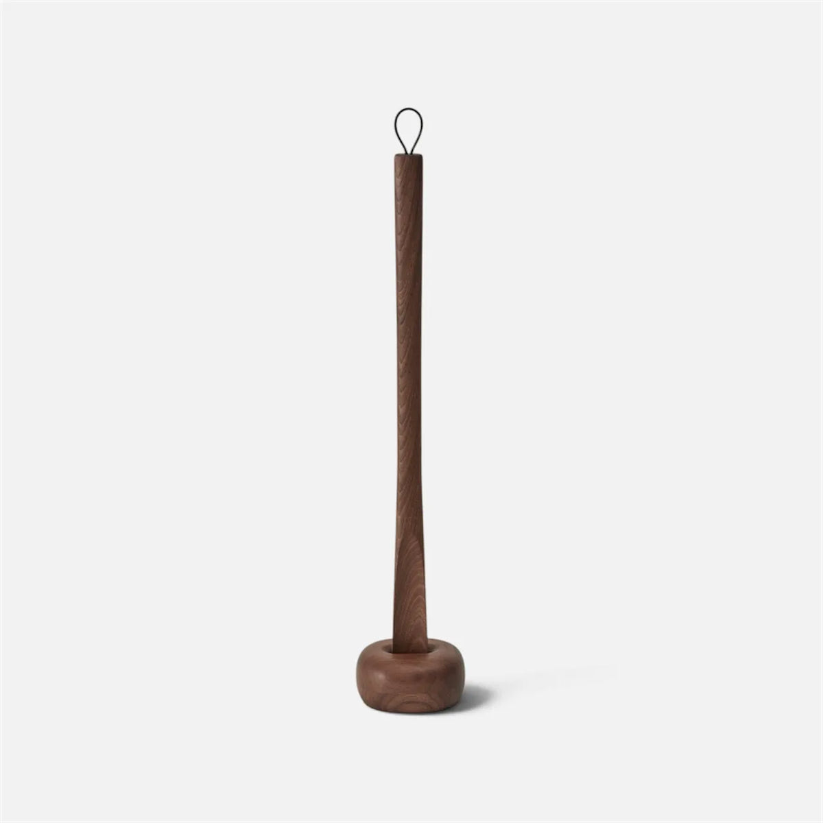 Walnut regular shoehorn with stand #Color_Walnut