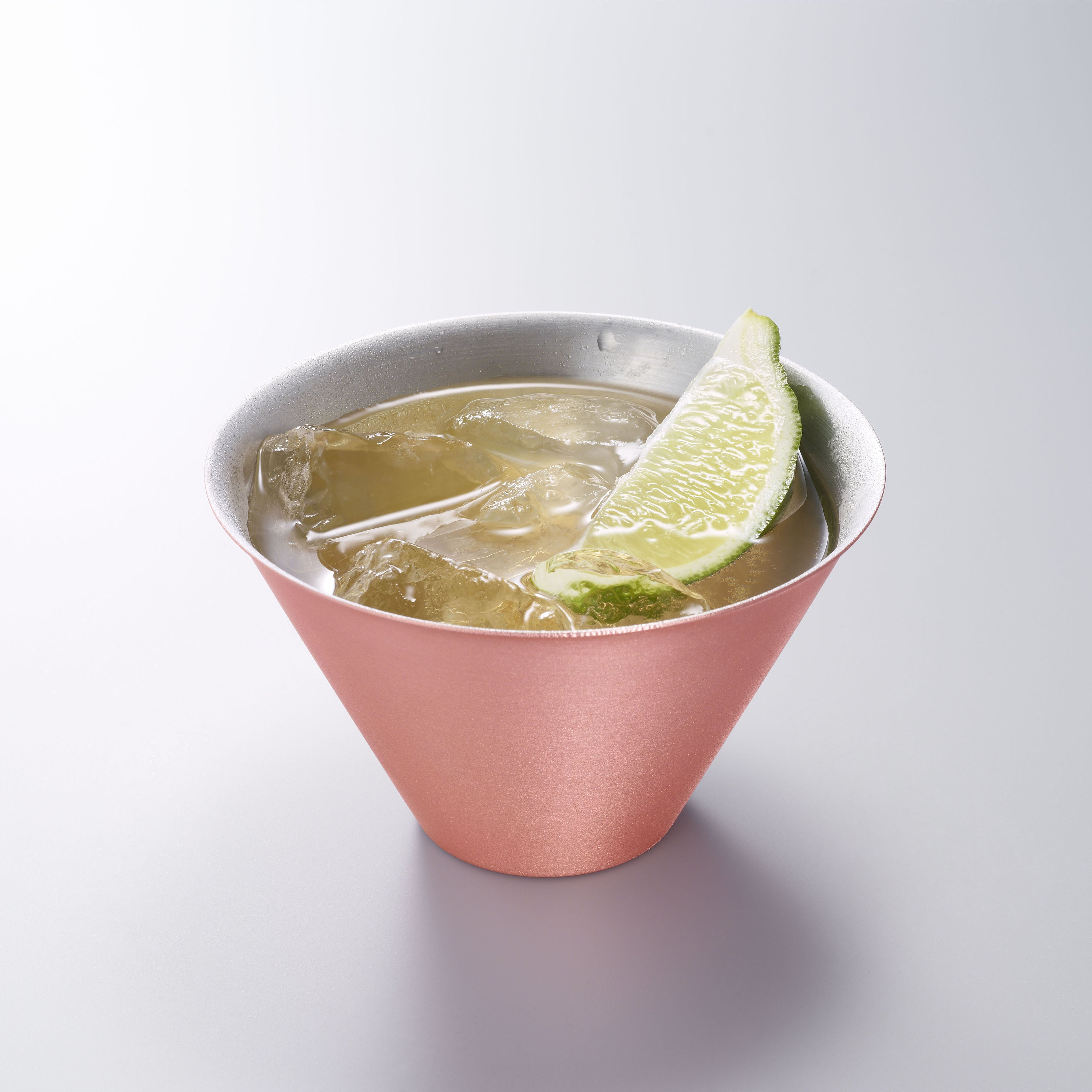 Handcrafted Copper Moscow Mule Cup (350ml) - RED&WHITE -