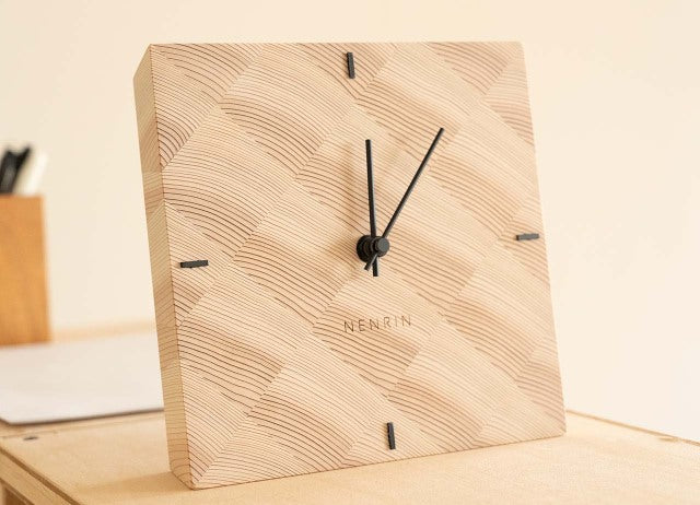NENRIN clock - Mimatsu Kogei -