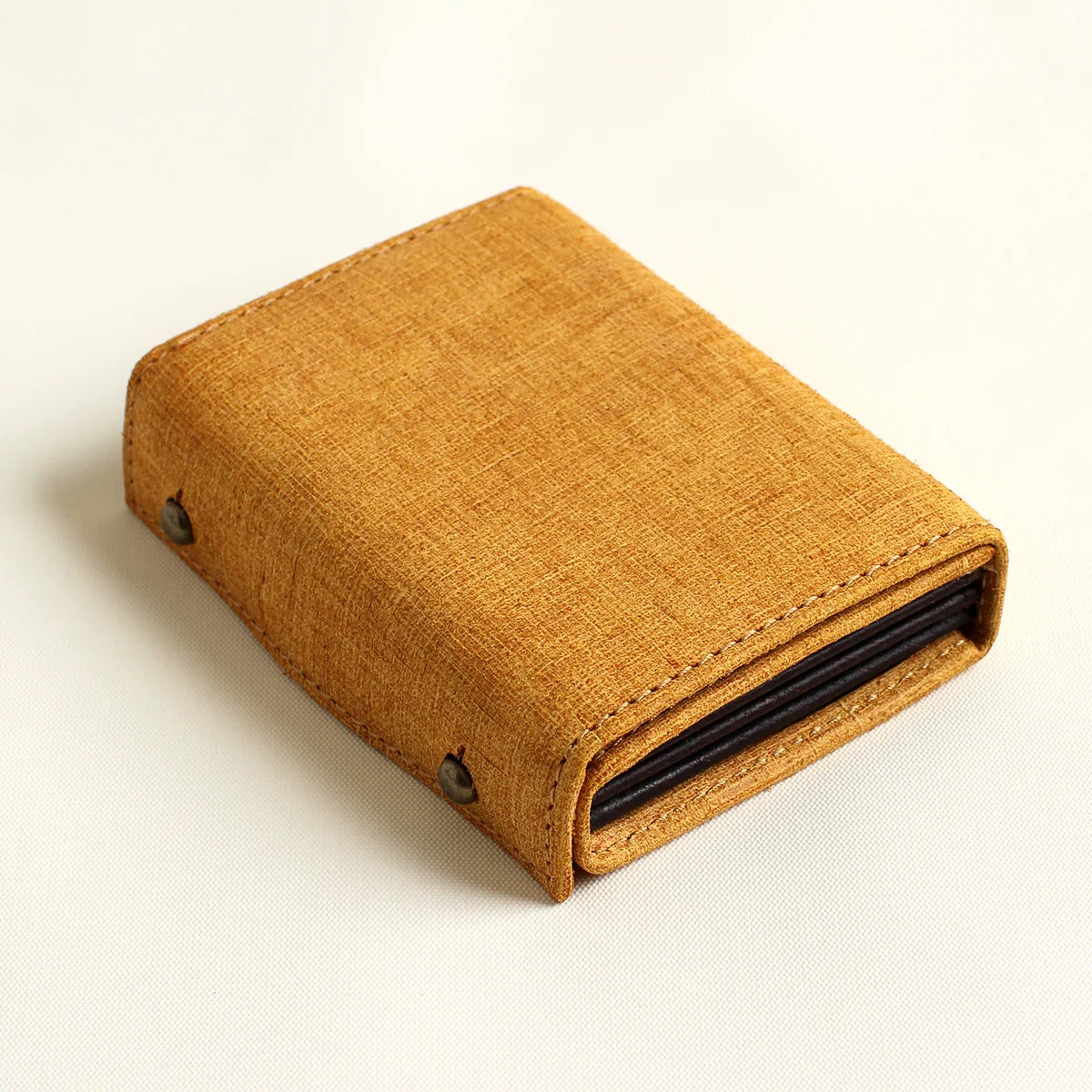 m+ millefoglie II Quadretti wallet in yellow #Color_Yellow