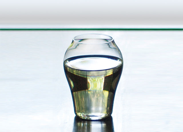 Ultimate sake glass, Sake glass "Tsubomi" "Hana" set - Hirota Glass -