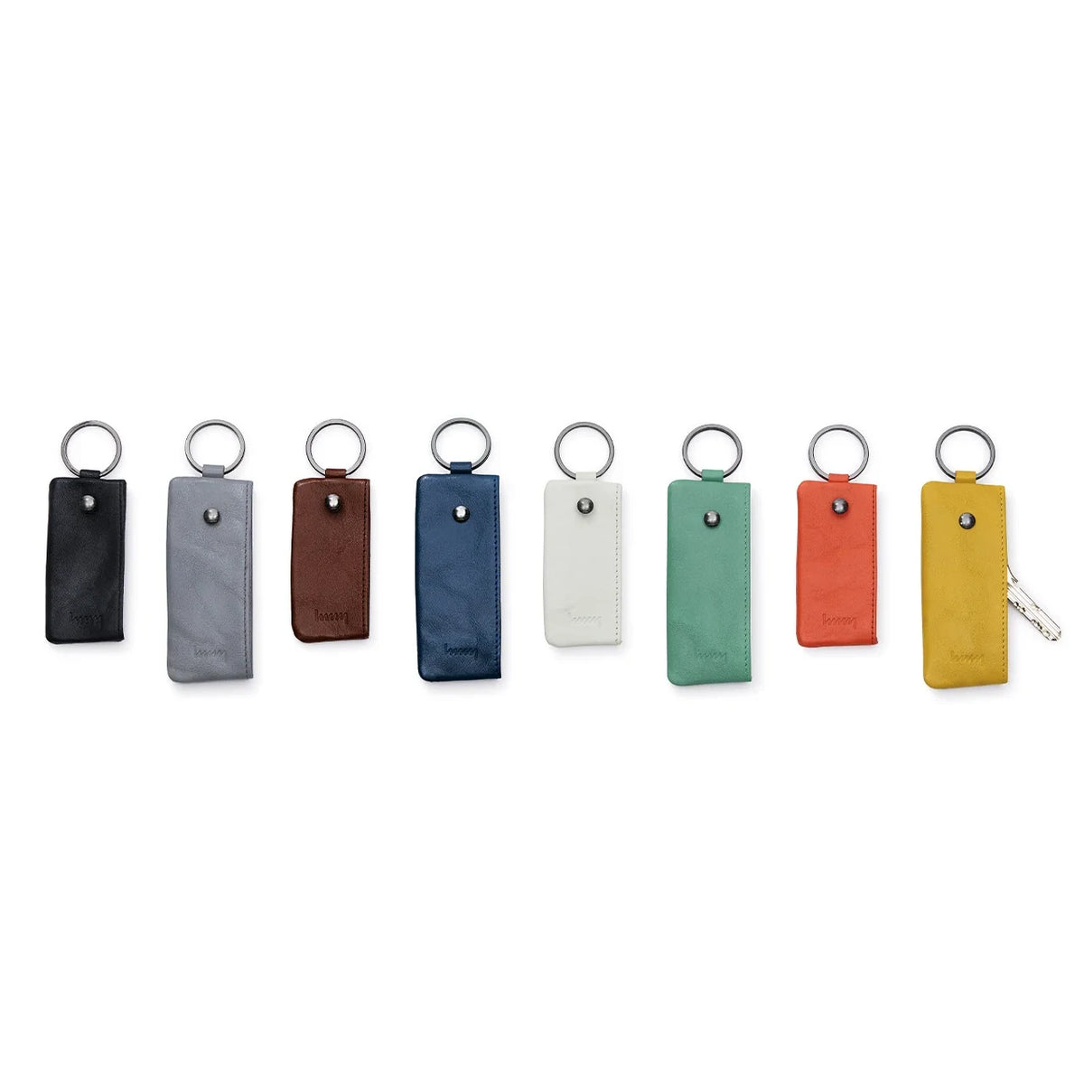 hmny leather key cases in a row