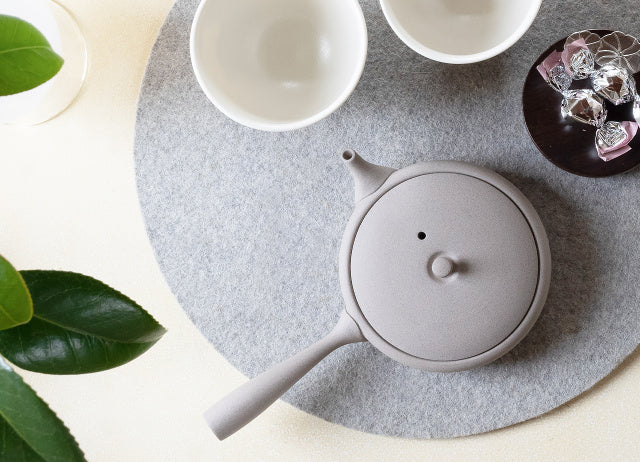 Tokoname-yaki teapot | TOKI - JINSUI -
