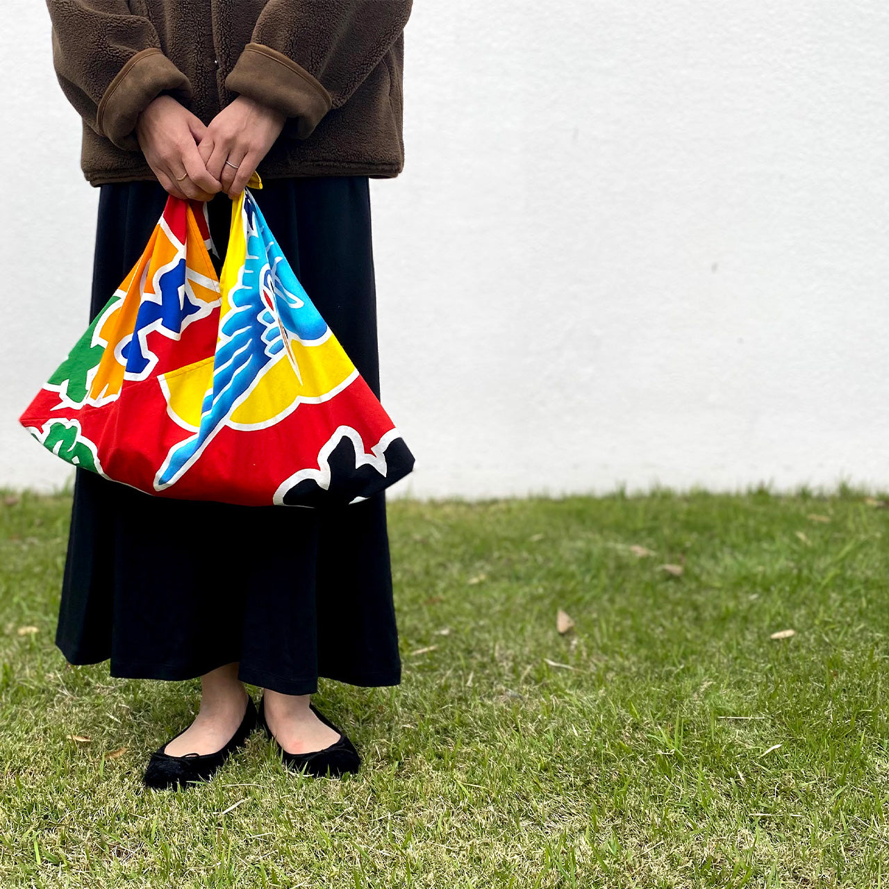 Origami Bag（Eco Bag） / Japanese Lucky Fisherman's Flag (Tairyo-bata)Design