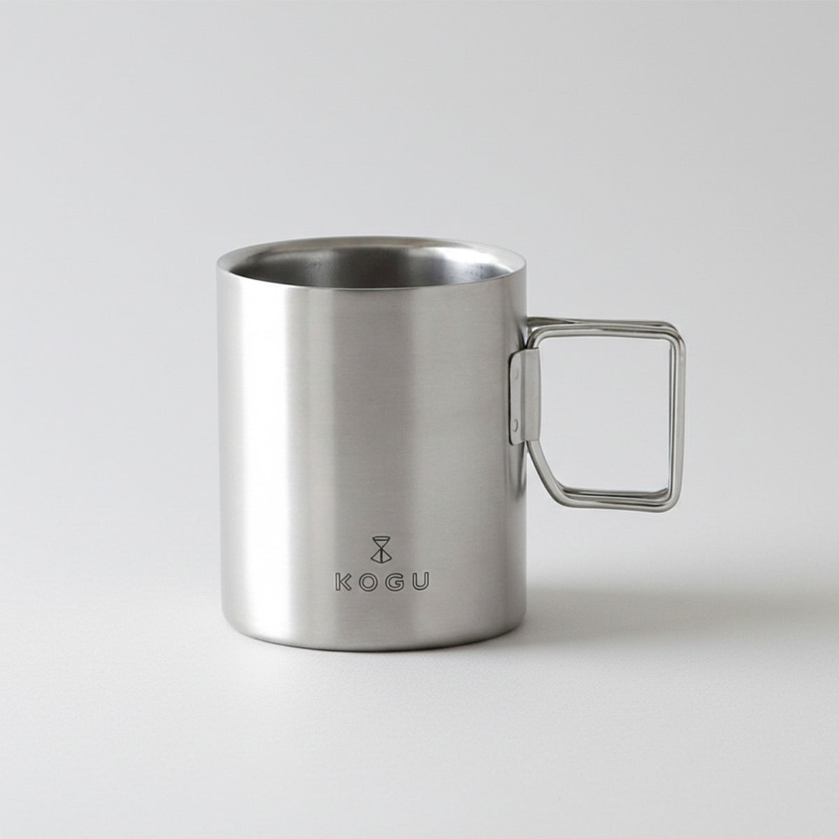 230 ml double-walled stainless steel mug