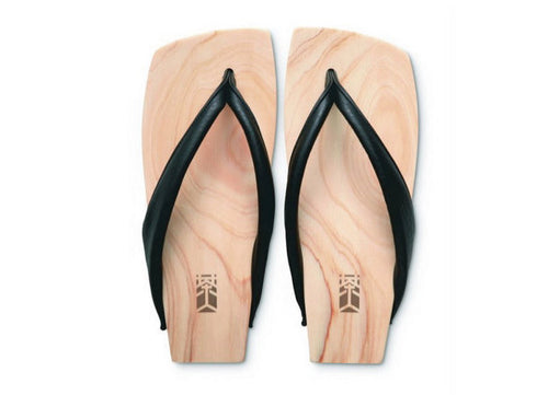 Geta en hinoki domestique "Chajin" -Mizutori Kogyo -