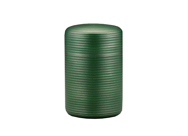 Tin tea caddy | Senju - Osaka Suzuki-