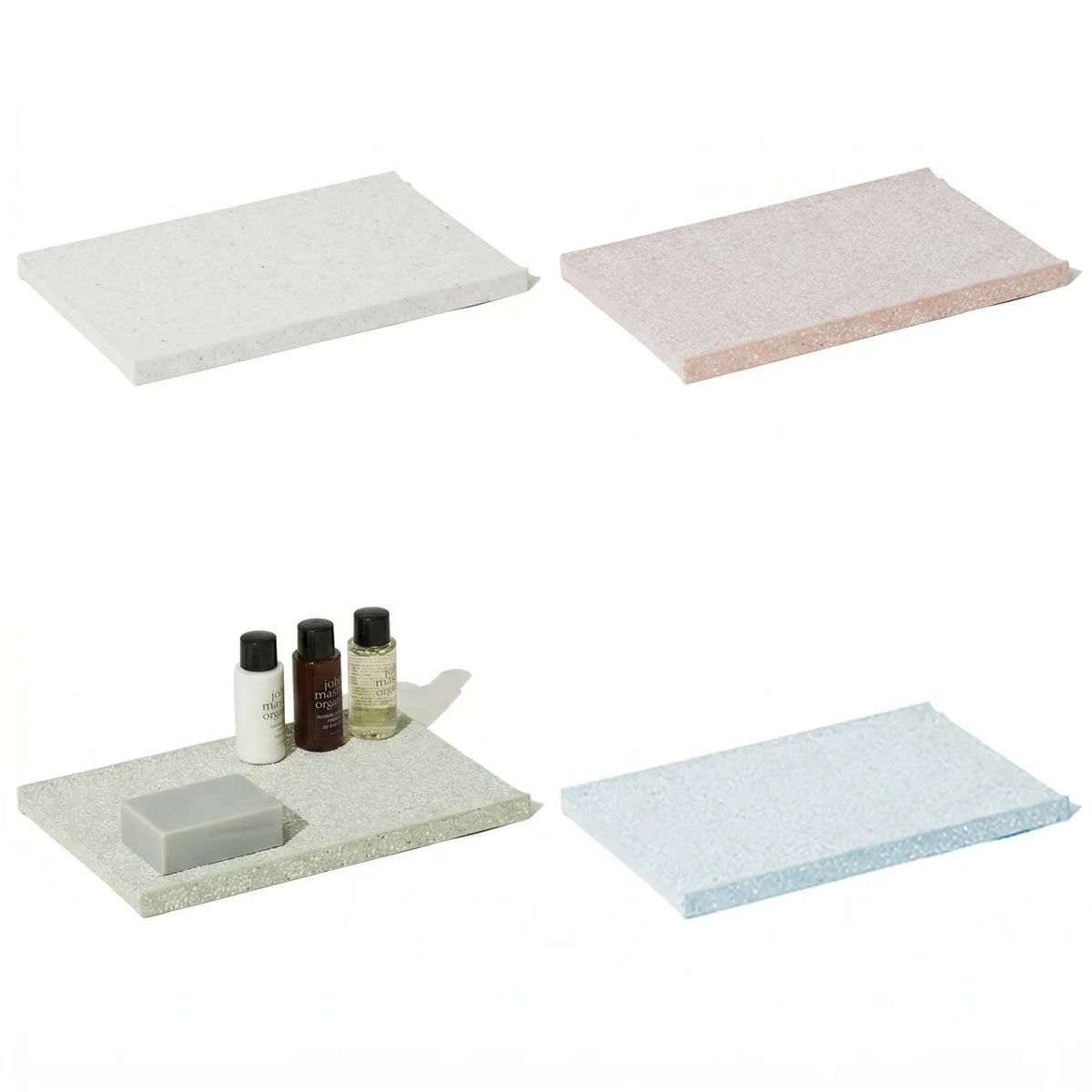 soil amenity trays in four colors