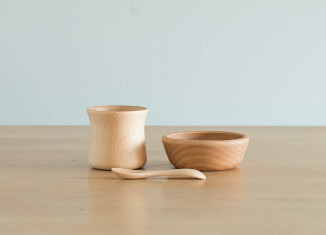 Mushroom shaped vessels 3-piece set - Sunao Lab -