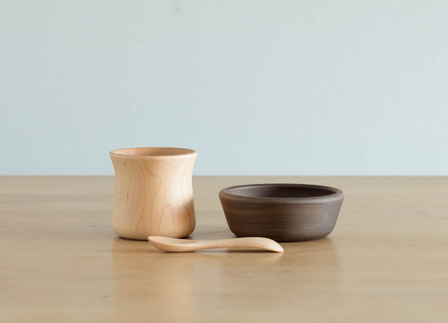 Mushroom shaped vessels 3-piece set - Sunao Lab -